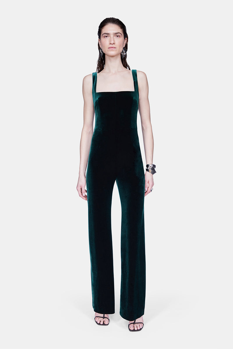 Vesper Jumpsuit - Pine