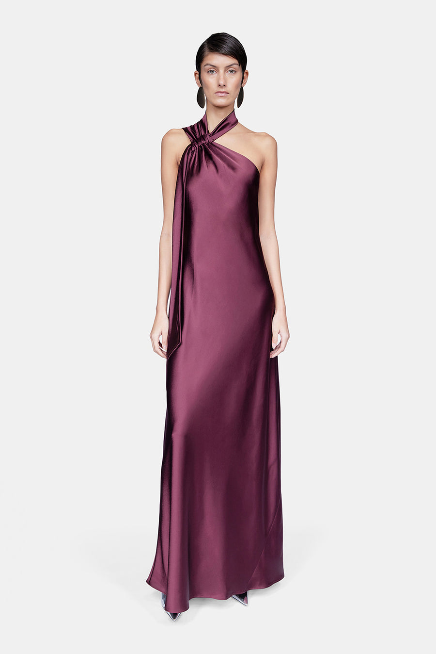 Ushuaia Maxi Dress - Burgundy Galvan Ushuaia Maxi Dress - Burgundy Galvan