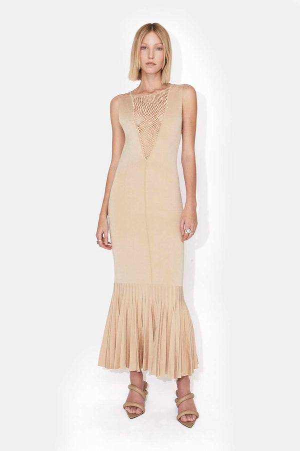 ERATO DRESS - RAFFIA