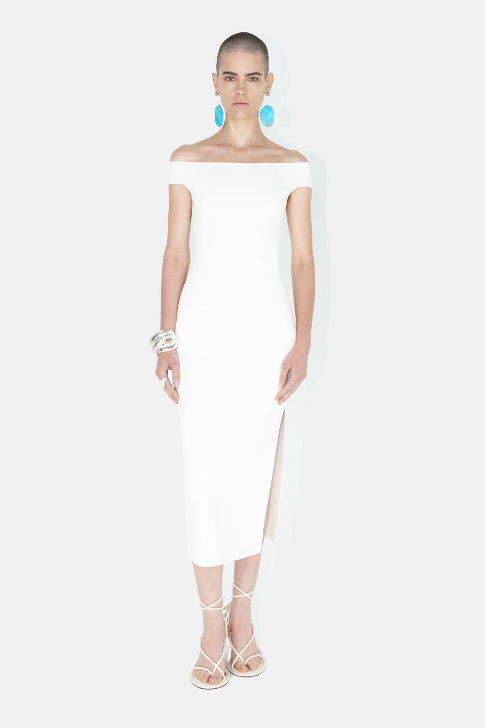 Aphrodite Dress - White – Galvan London UK