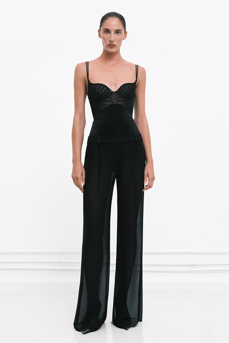 Blossom Bodysuit - Black