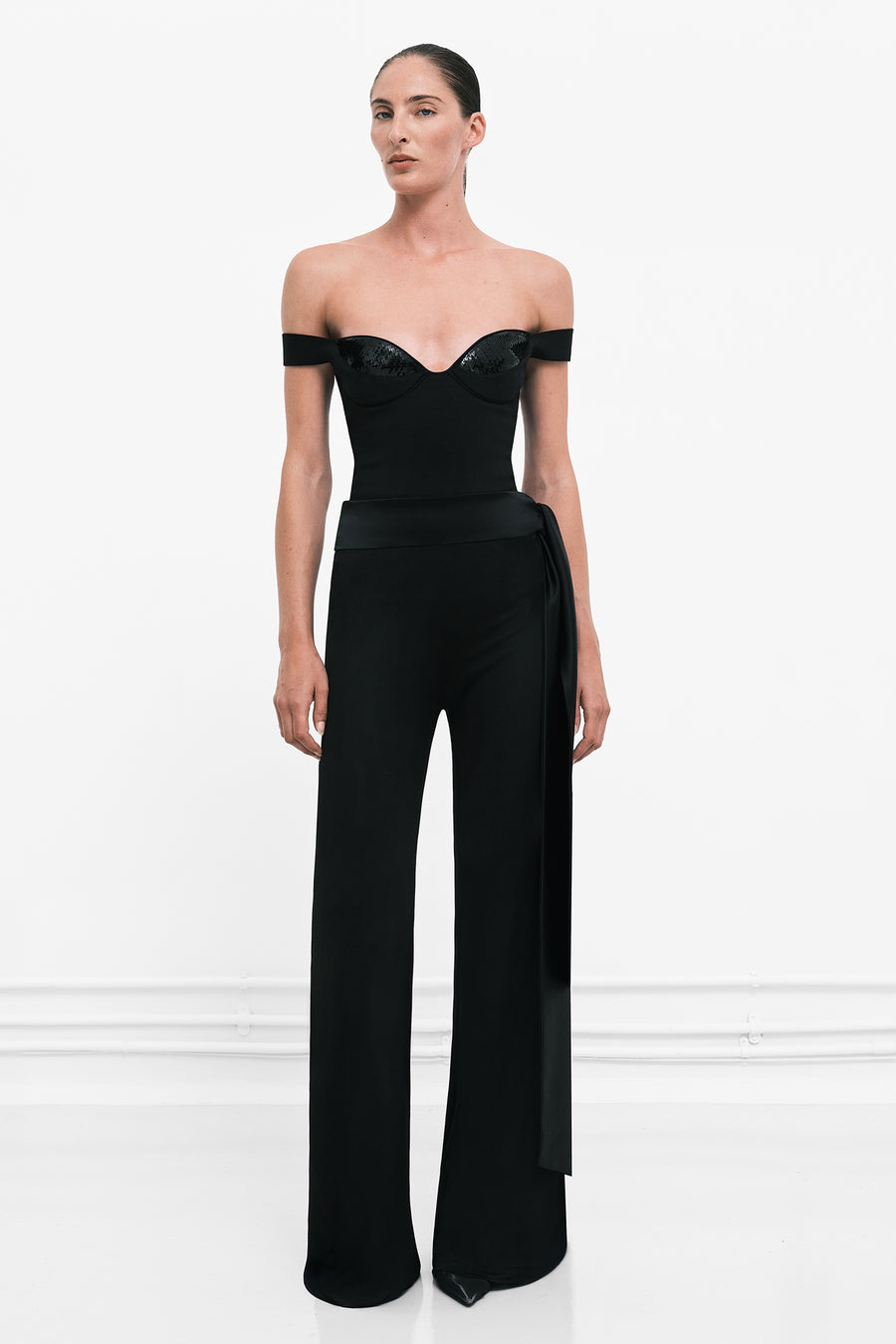 Deadly Nightshade Bodysuit - Black