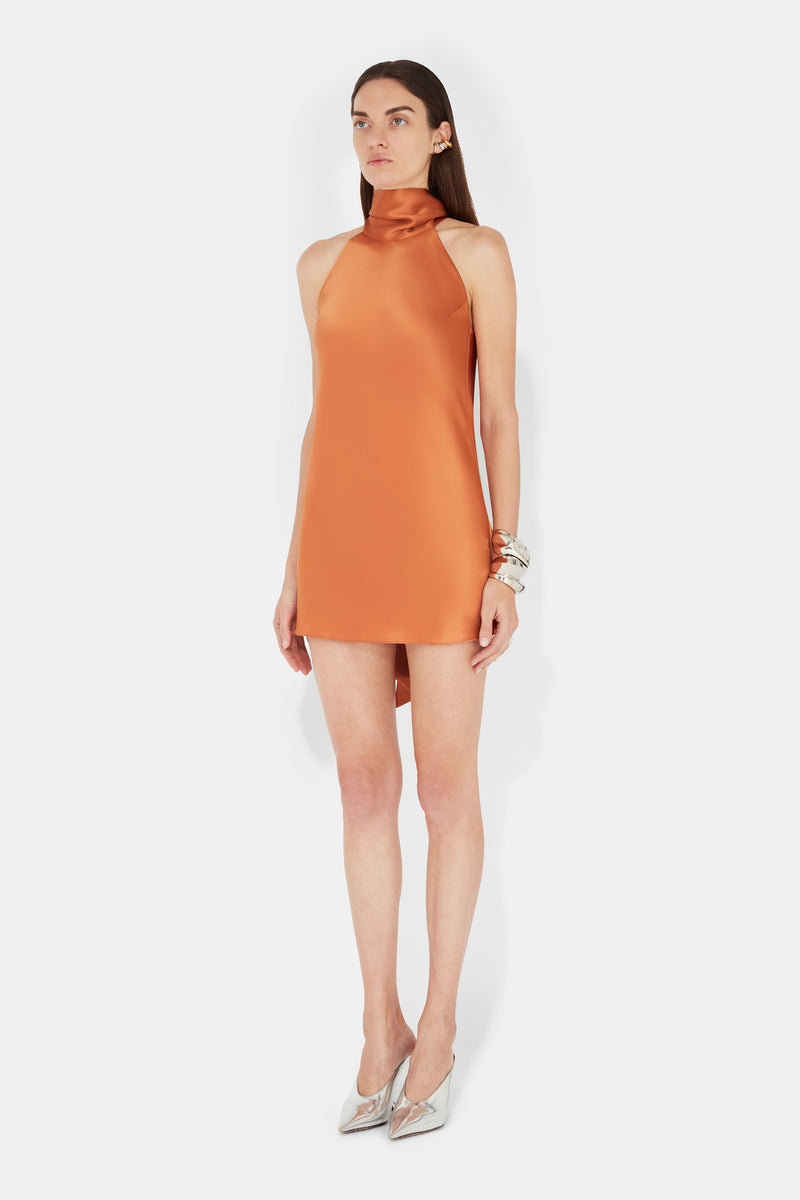 Mini Sienna Dress - Papaya