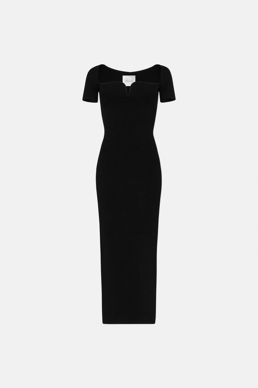 Gaia Short Sleeve Dress - Black