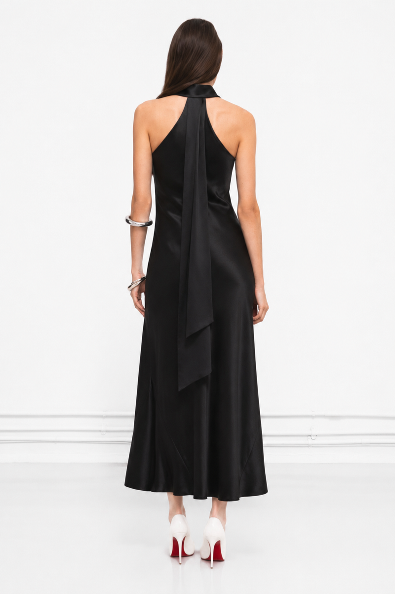 Cropped Pandora Dress - Black – Galvan