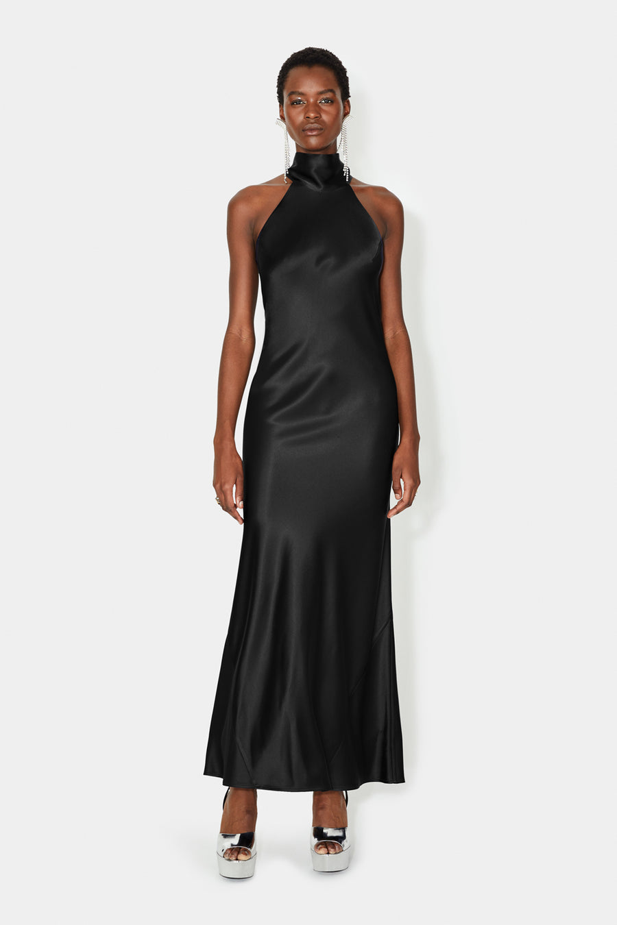 Galvan London | Sienna Maxi Dress | Black | Size 36 Galvan London | Sienna Maxi Dress | Black | Size 36