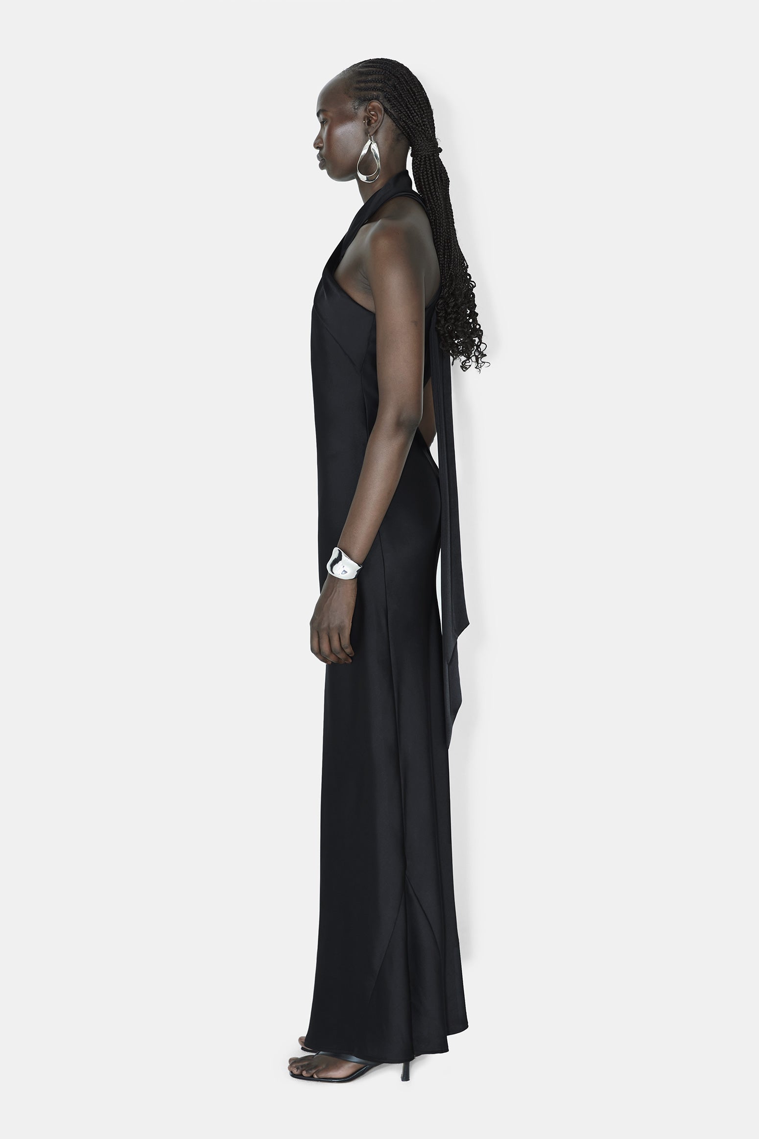 Pandora Dress - Black | Galvan London
