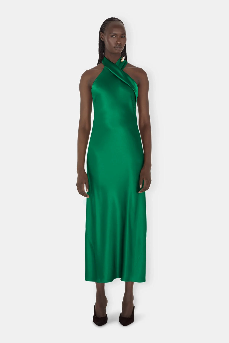 Cropped Pandora Dress - Emerald Cropped Pandora Dress - Emerald