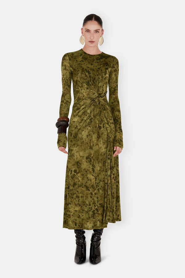 Zerodeux Dress - Olive