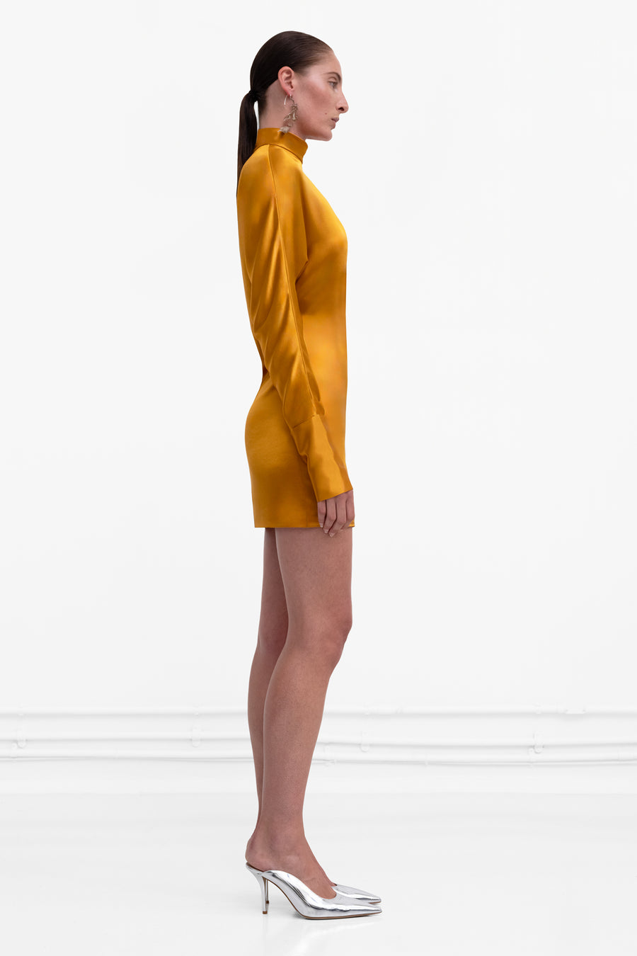 Phoenix Mini Dress - Capri Yellow