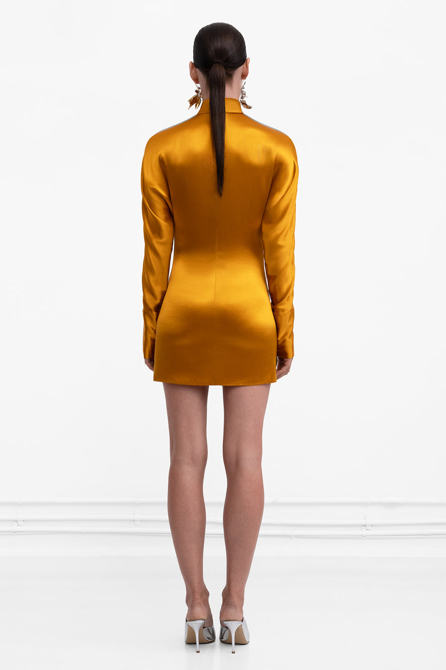 Phoenix Mini Dress - Capri Yellow