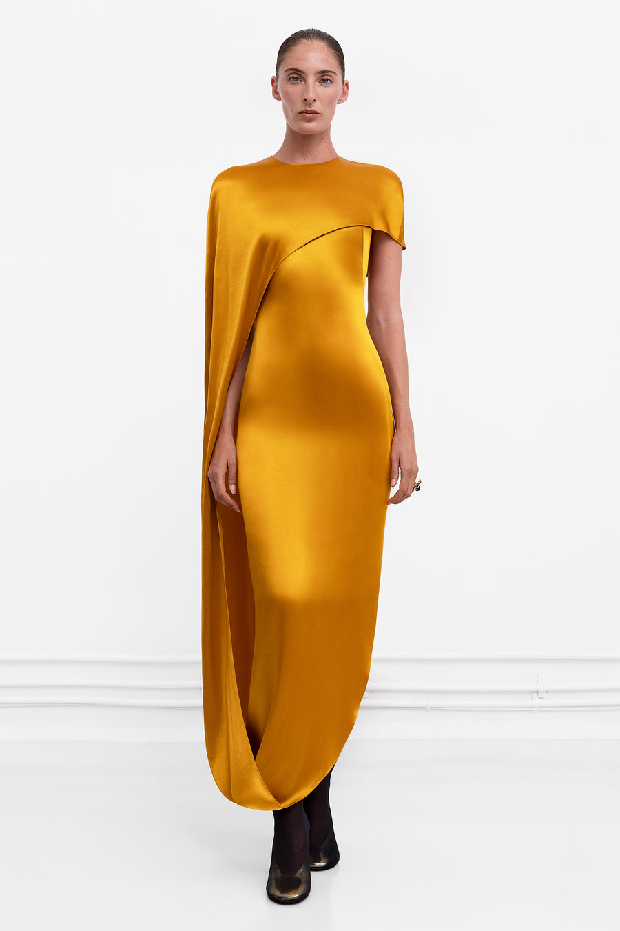 Clandestine Dress - Capri Yellow
