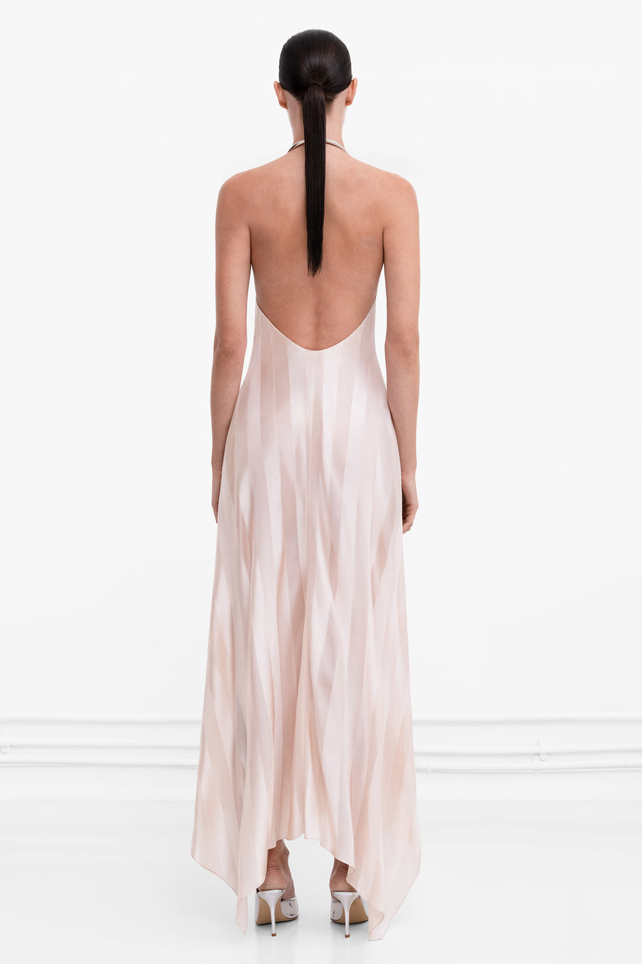 Giulia Necklace Dress - Ballet Pink