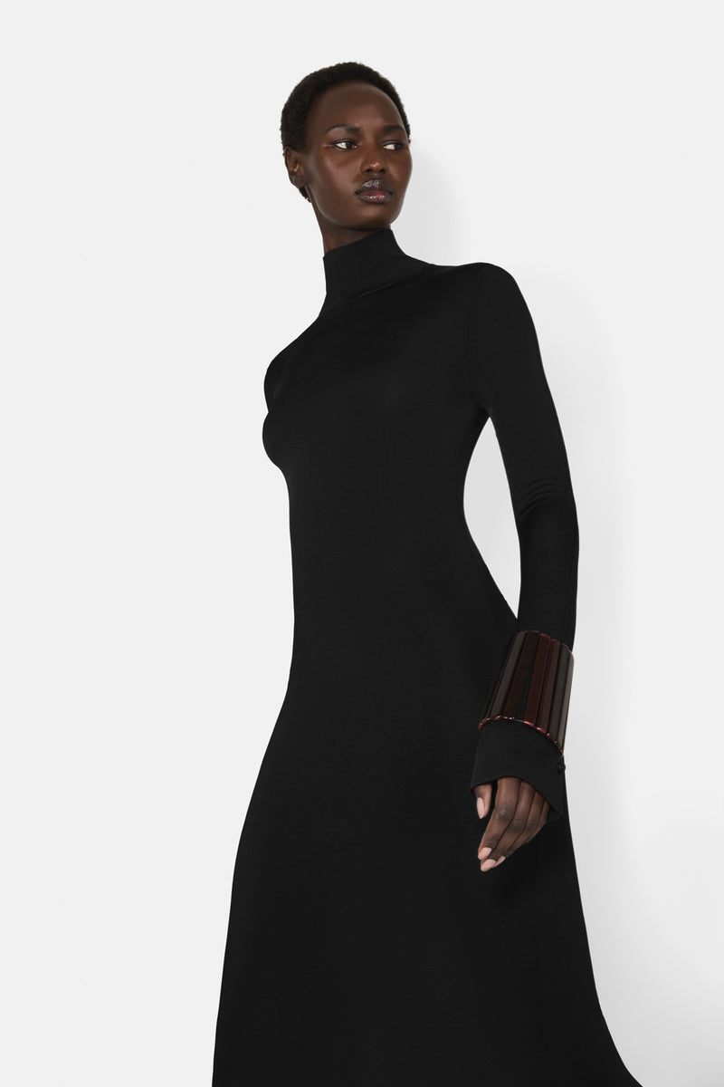 IRIS DRESS - BLACK