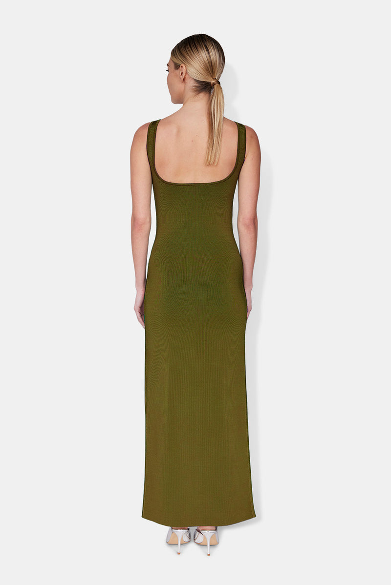 Freya Dress - Olive
