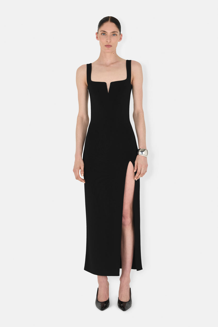 Galvan Freya Dress - Black, S Galvan Freya Dress - Black, S