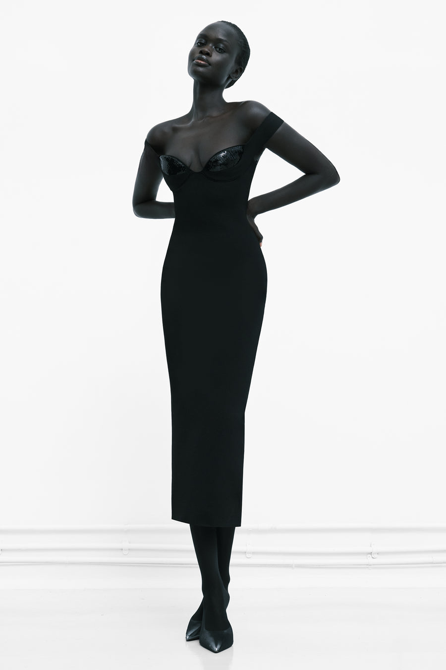 Deadly Nightshade Dress - Black