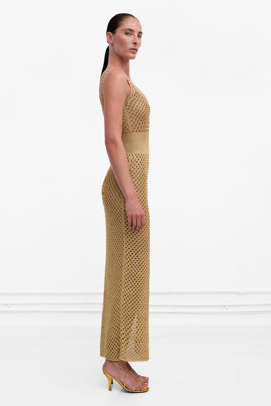 Vento Dress - Gold