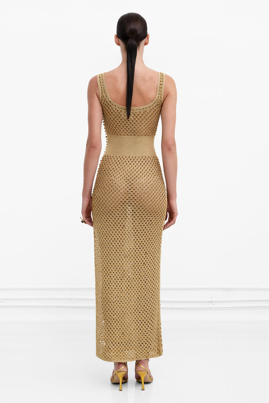 Vento Dress - Gold