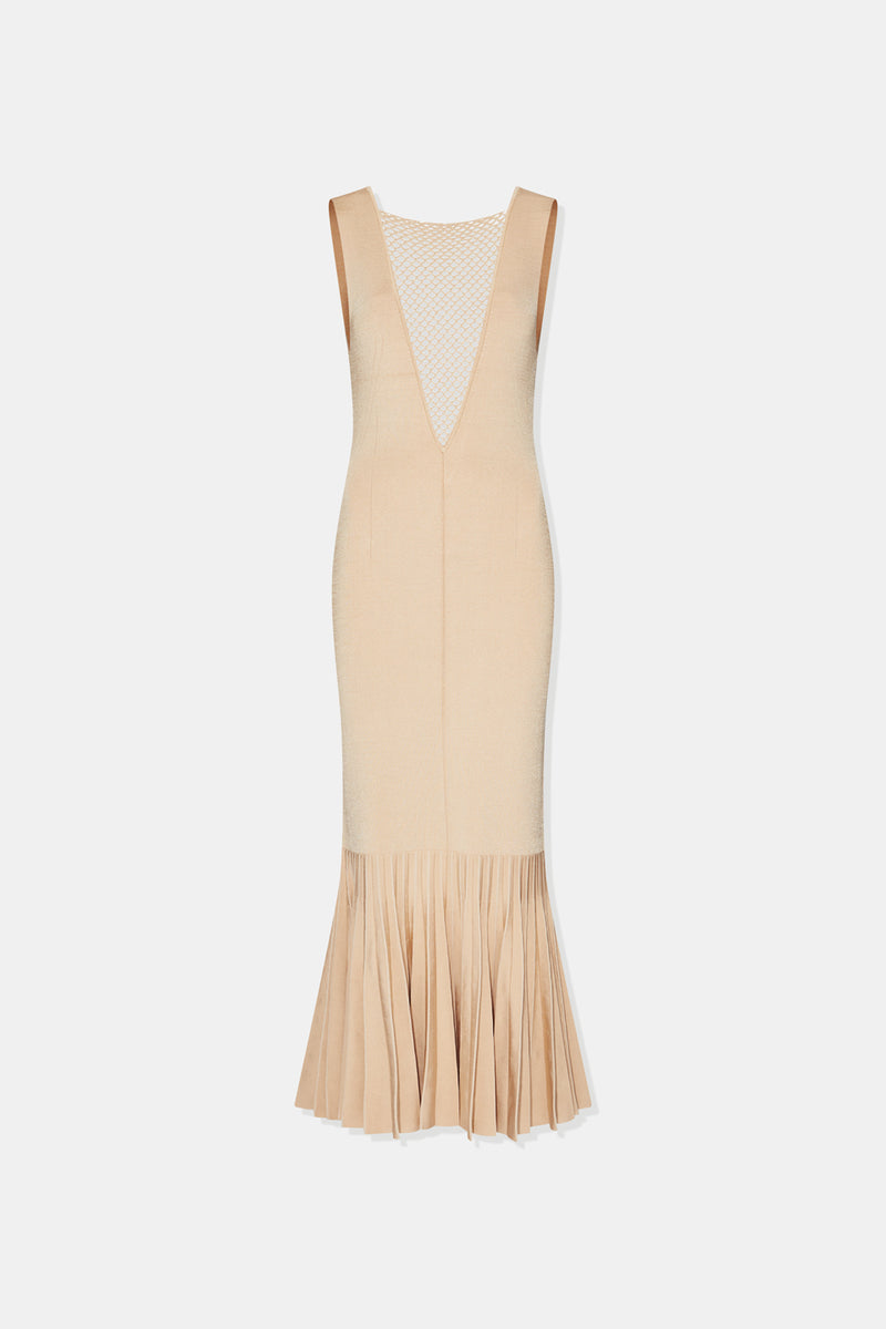 ERATO DRESS - RAFFIA