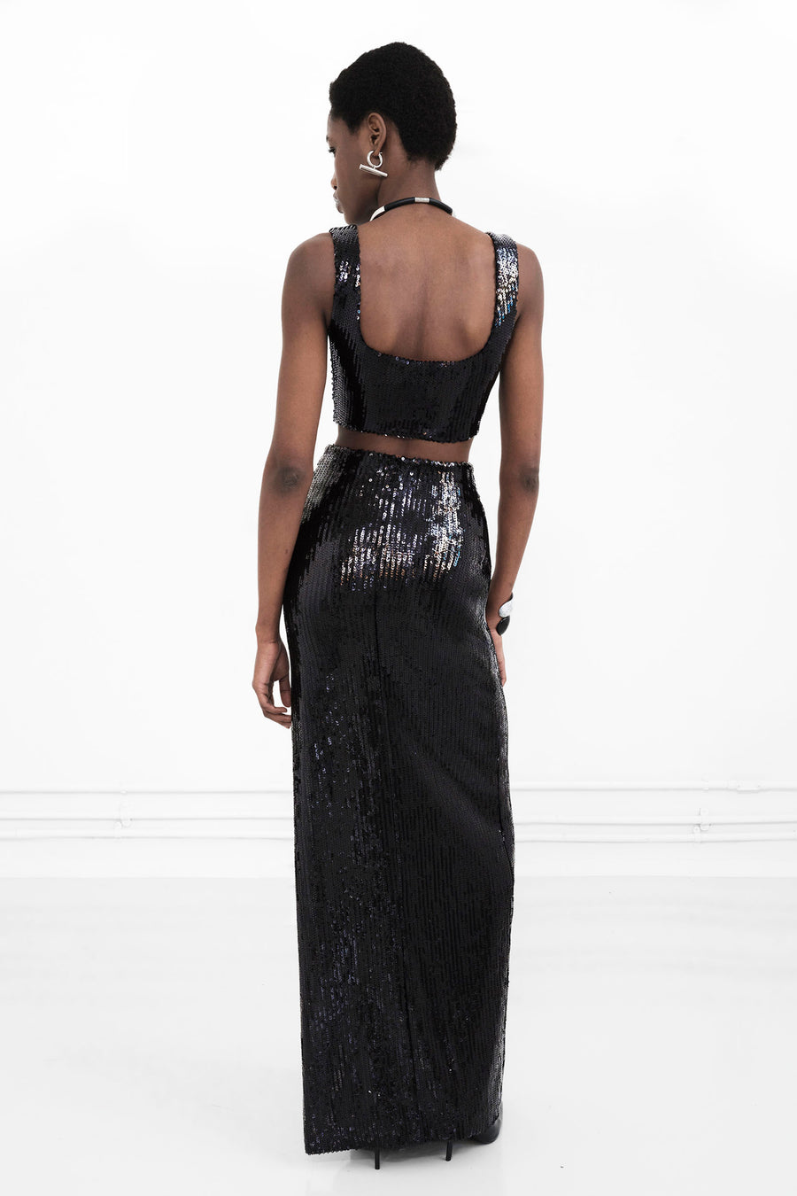 Beating Heart Skirt - Black