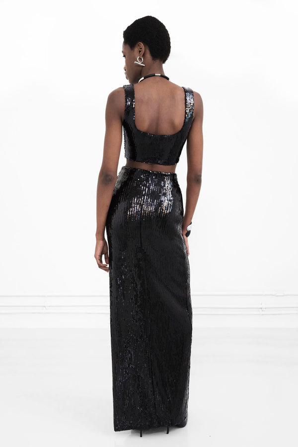 Beating Heart Skirt - Black