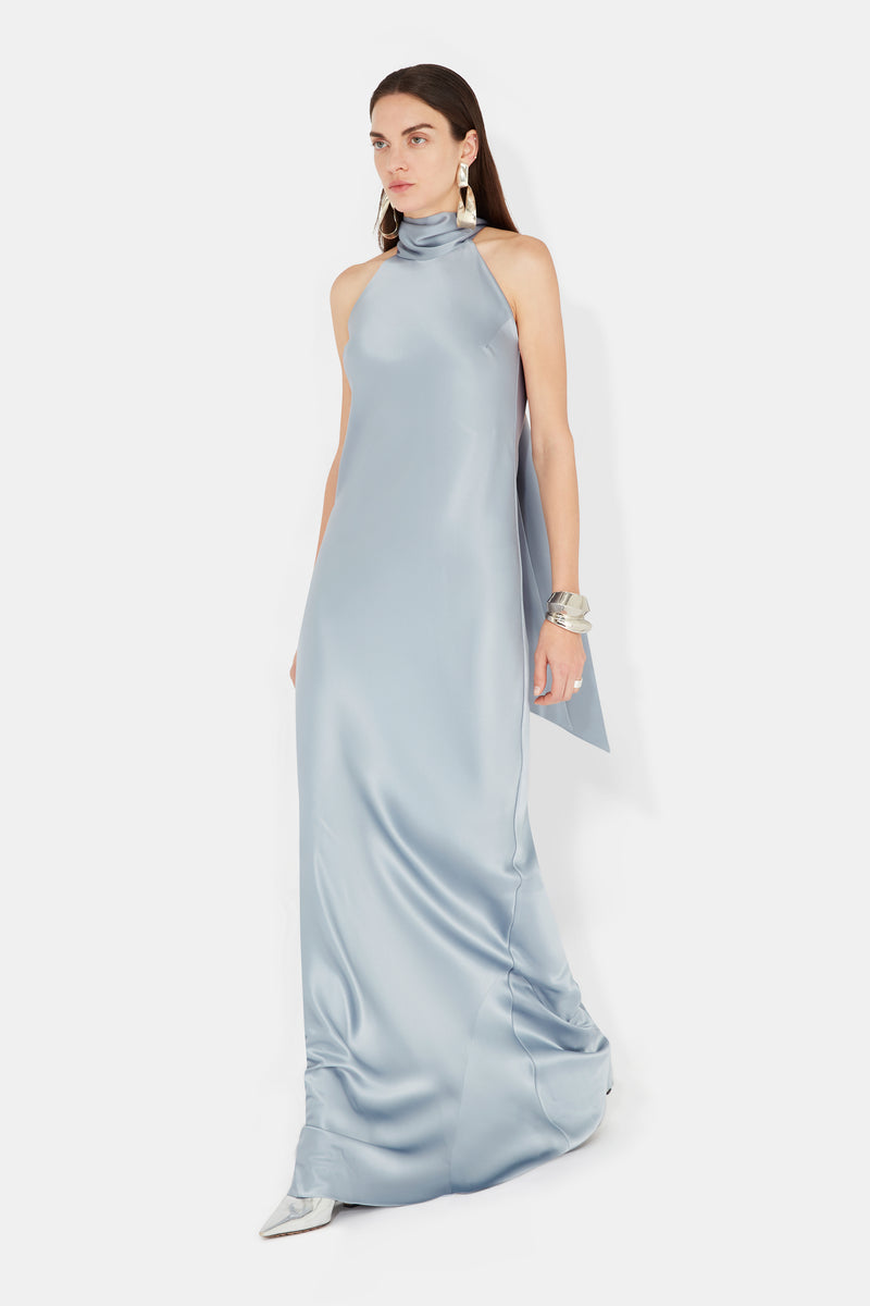 Sienna Gown - Dove Blue