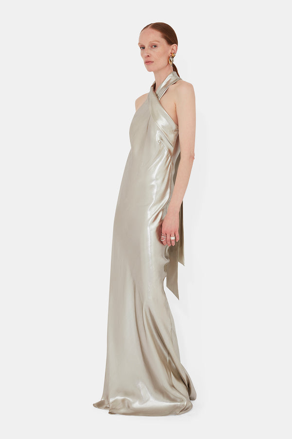 Pandora Gown - White Gold