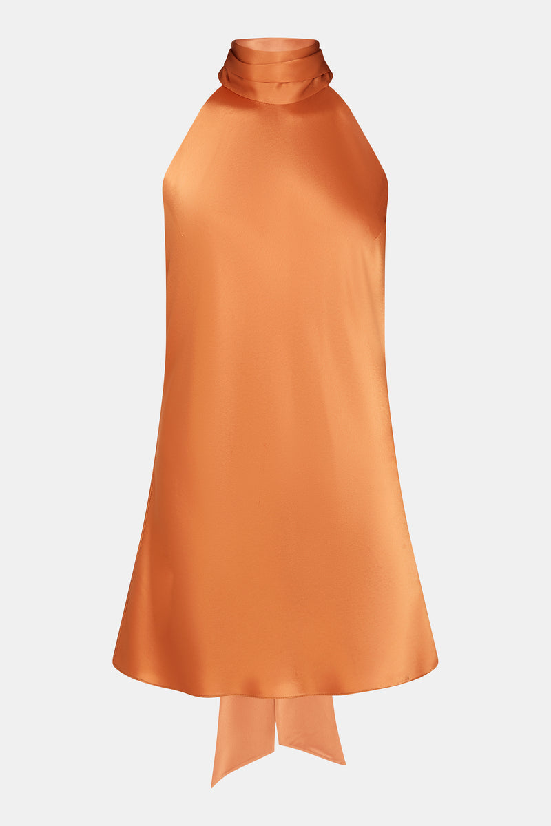 Mini Sienna Dress - Papaya