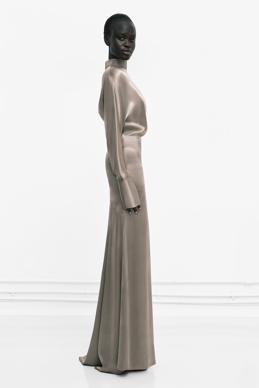 Phoenix Gown - Taupe