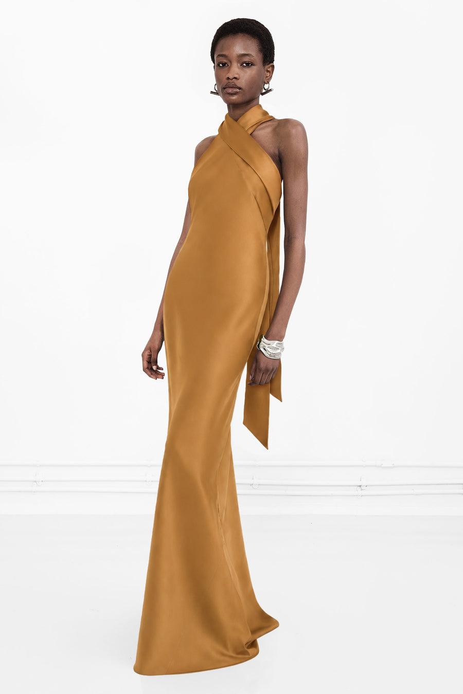 Pandora Maxi Gown - Toffee