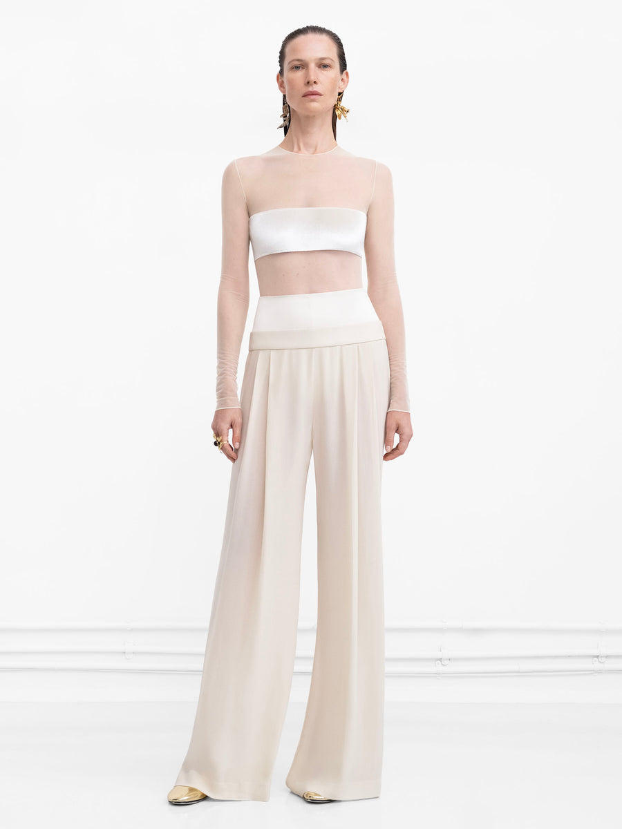 Strata Trouser - Cream