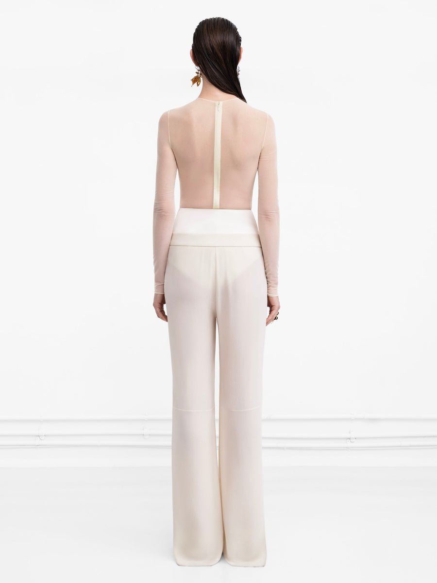 Clandestine Bodysuit - Cream