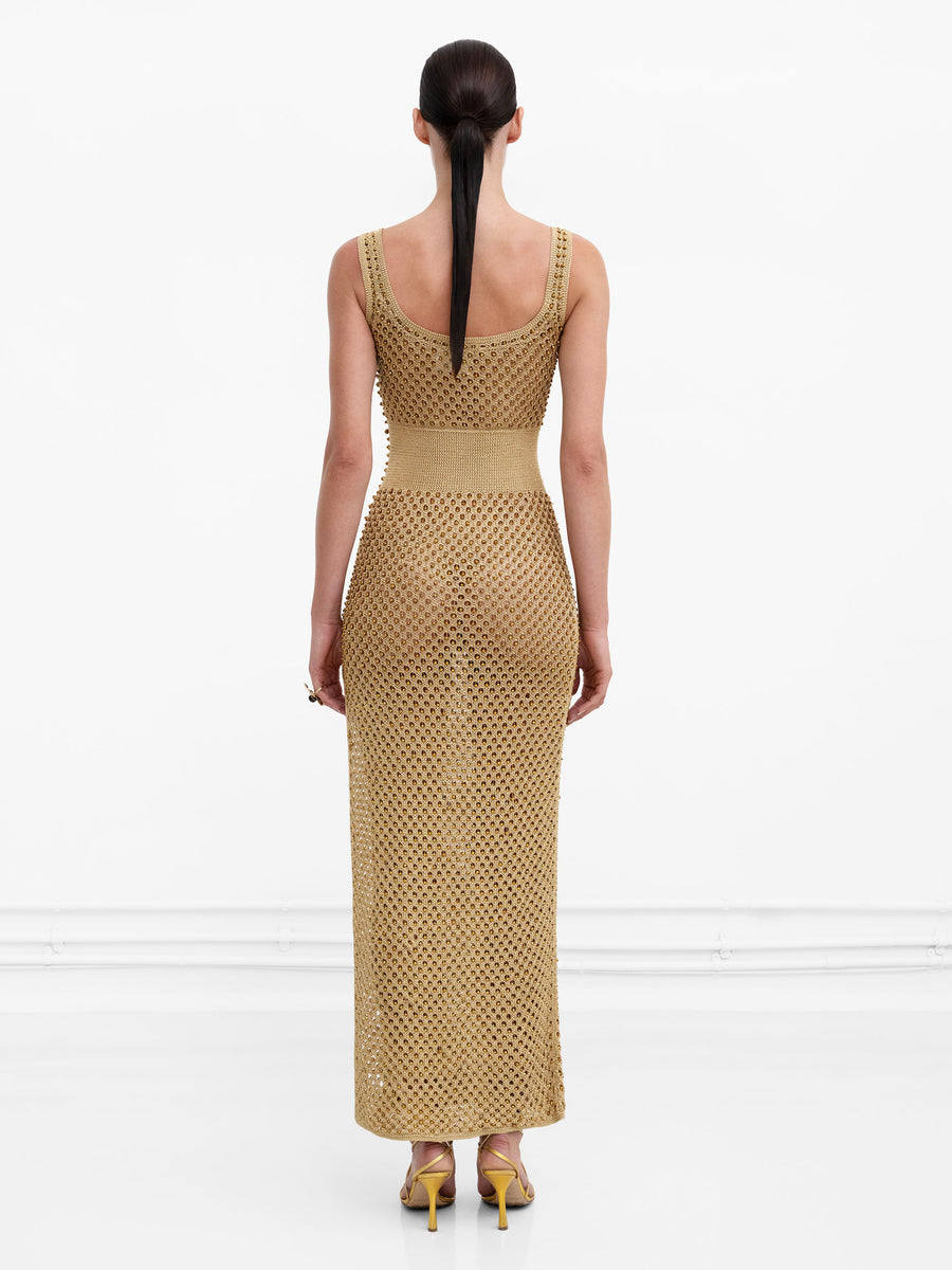 Vento Dress - Gold