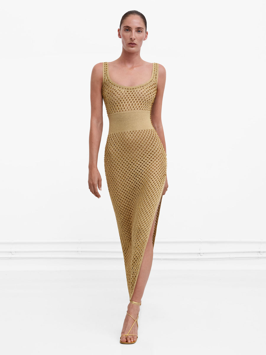 Vento Dress - Gold