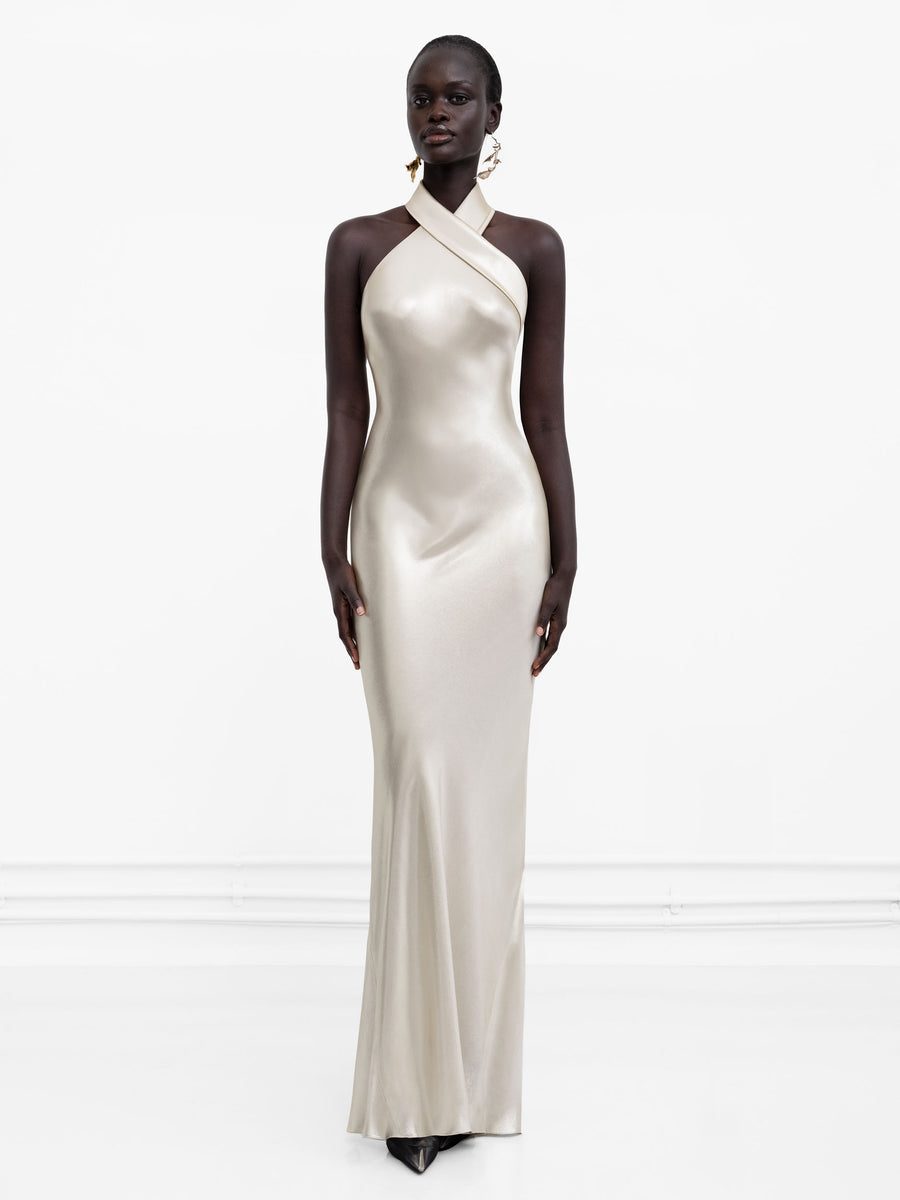 Galvanized Pandora Gown - Champagne