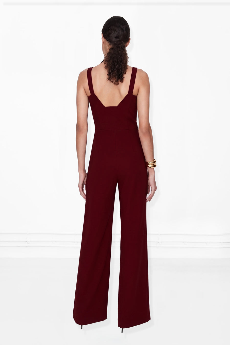 Geneva Jumpsuit - Blood Red