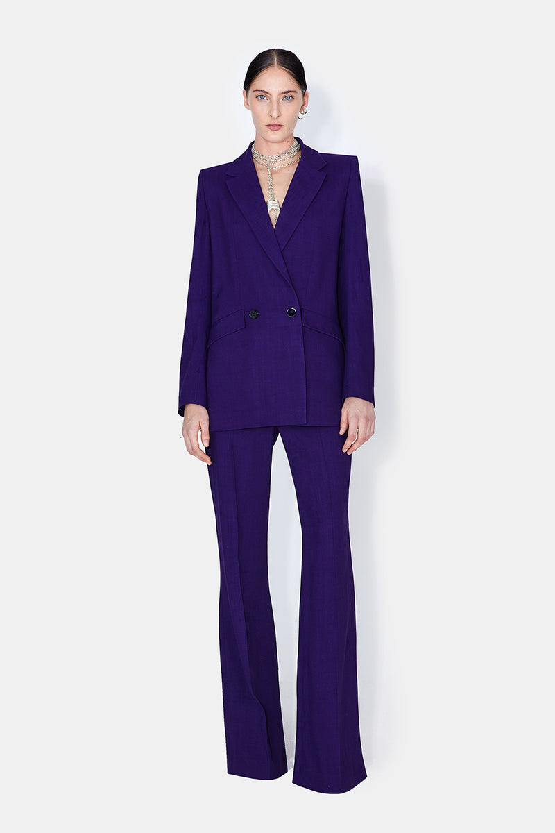 Boyfriend Blazer Blackcurrant