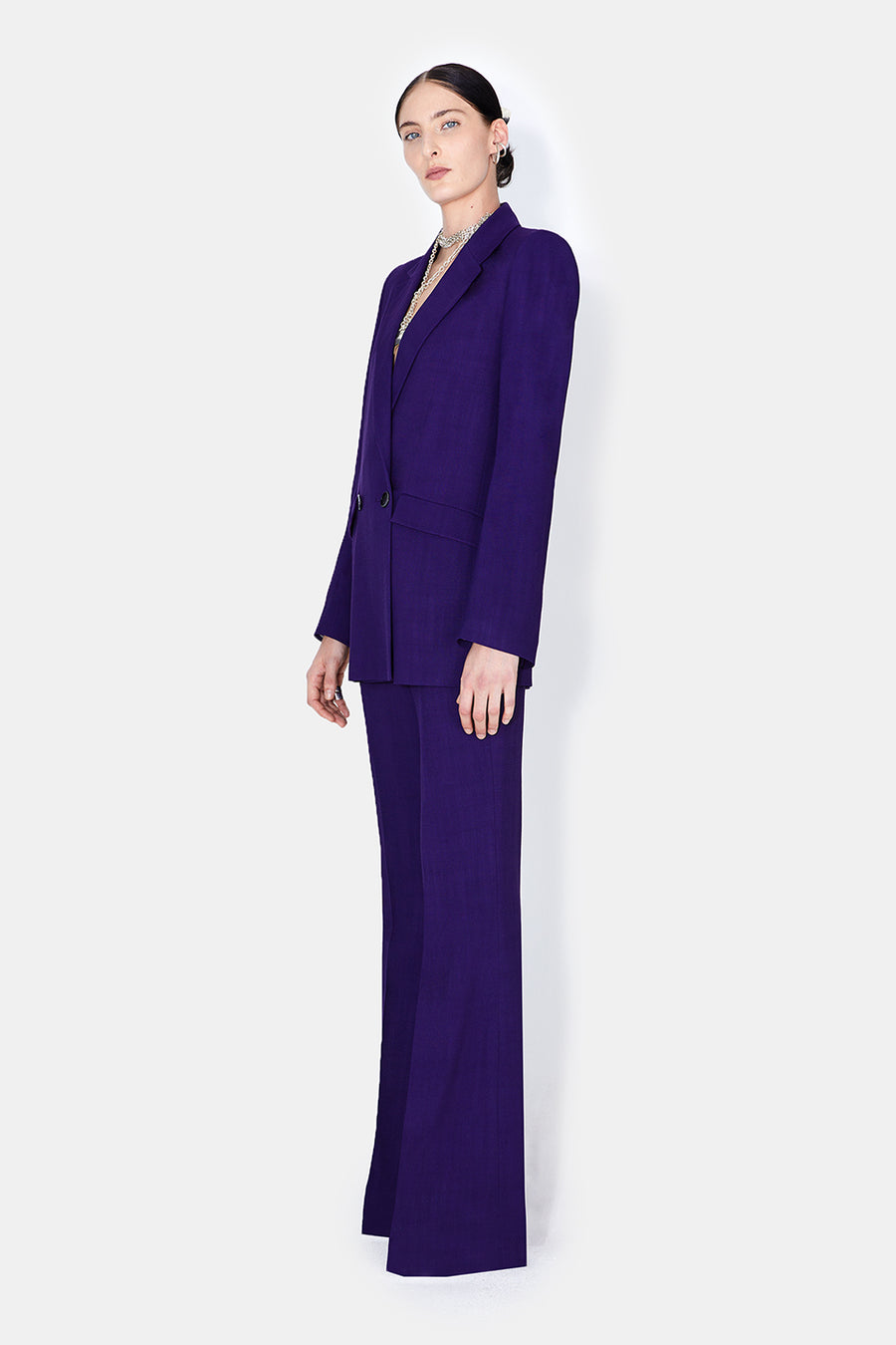 Boyfriend Blazer - Blackcurrant