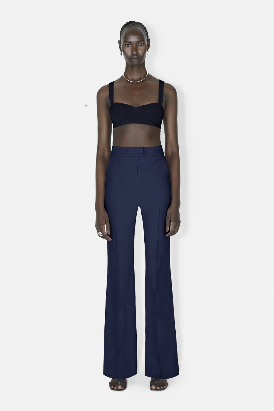 Tailored Suit Trousers - Midnight