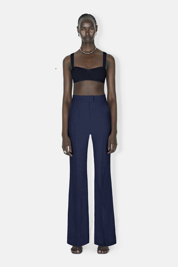 Tailored Suit Trousers - Midnight