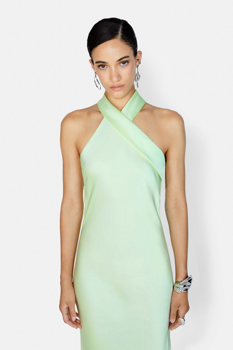 Cropped Pandora Dress - Apple