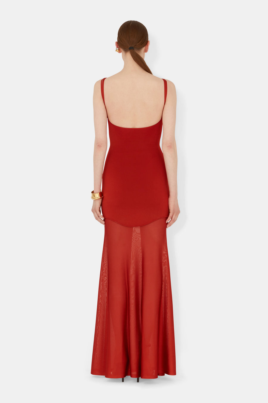 Hepworth Dress - Tomato
