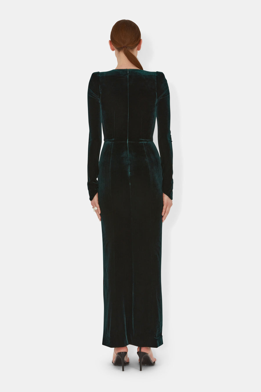 Vanitas Longsleeved Dress - Hunter Green