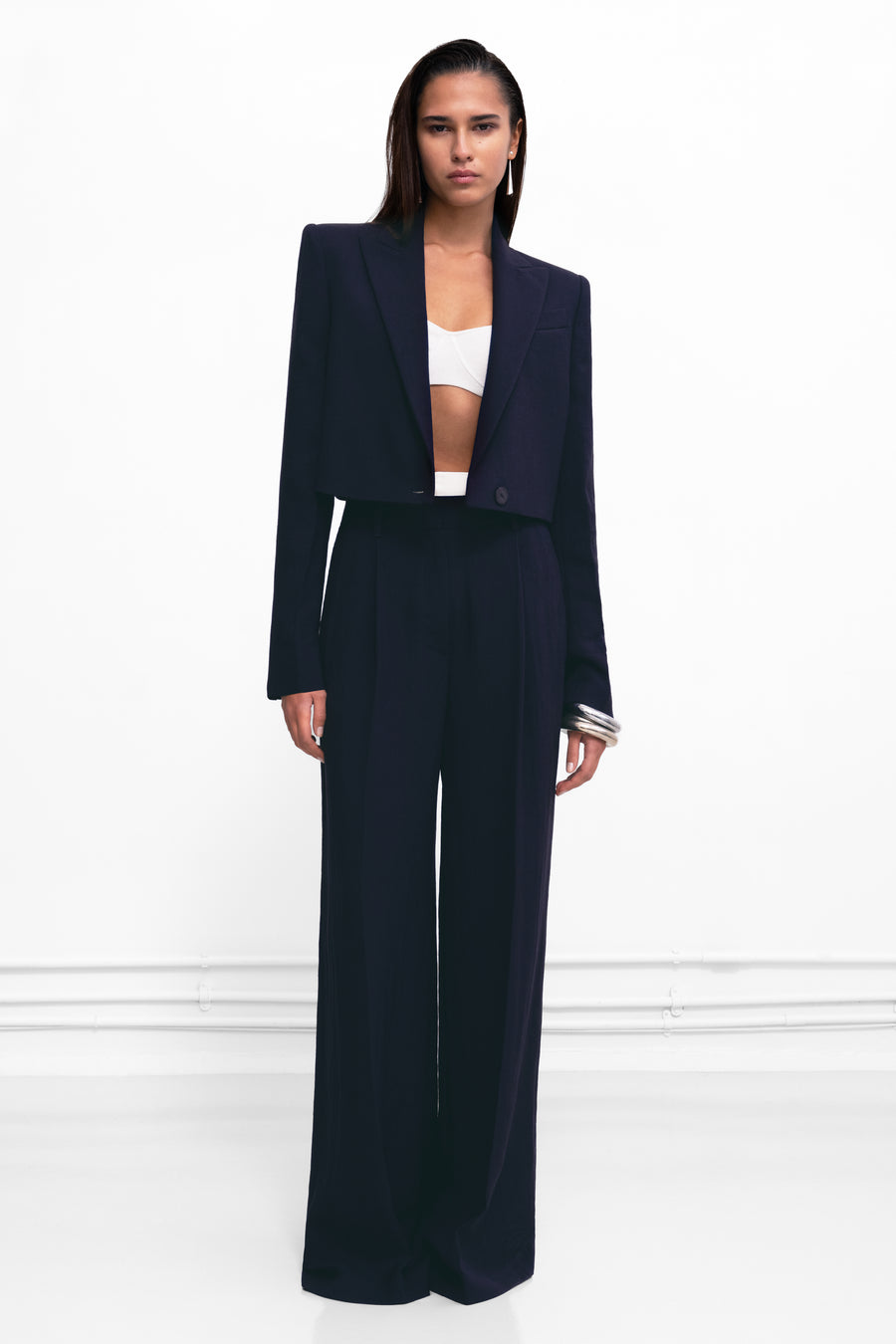 Roman Trouser - Midnight Blue