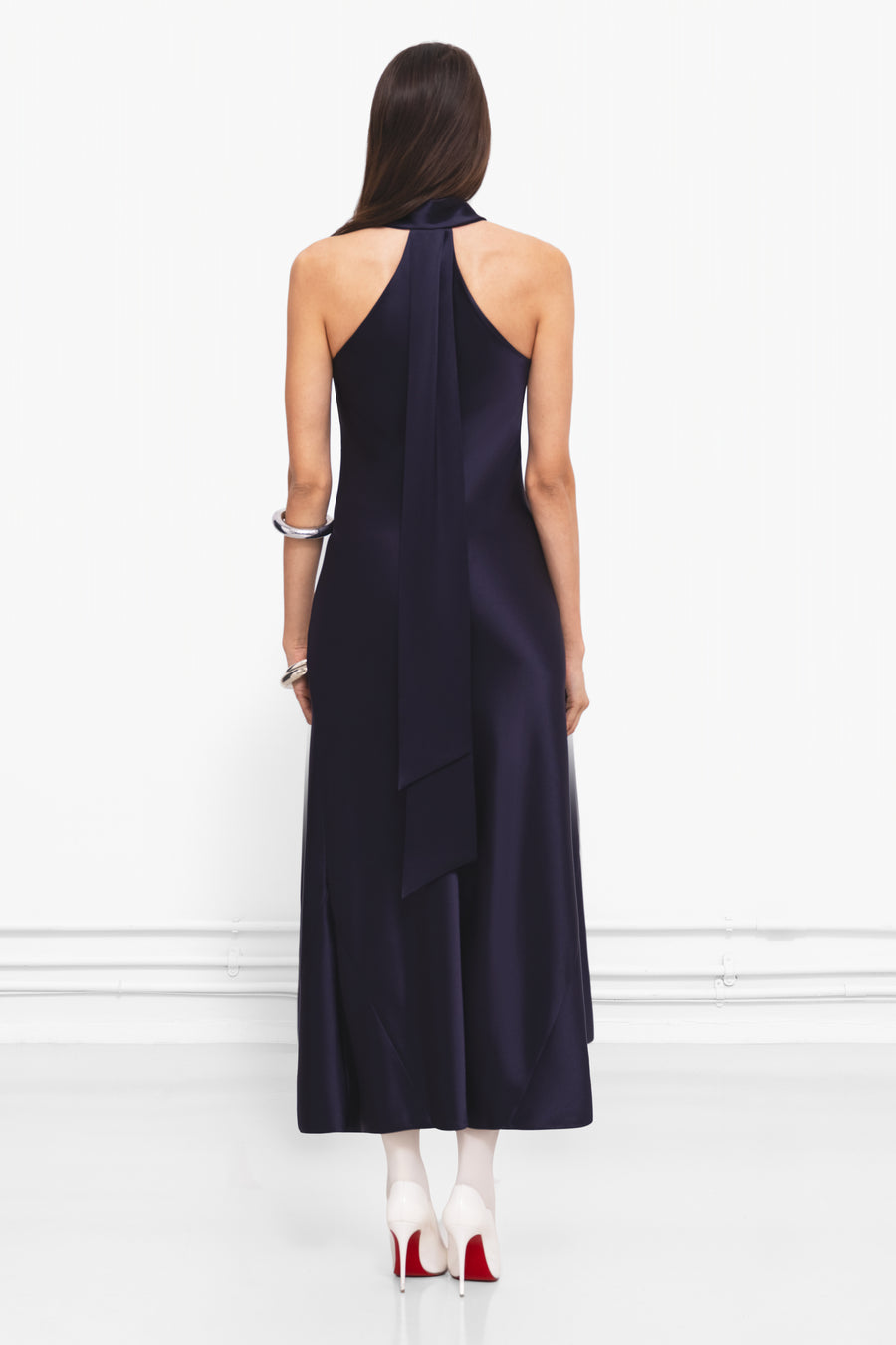 Cropped Pandora Dress - Midnight