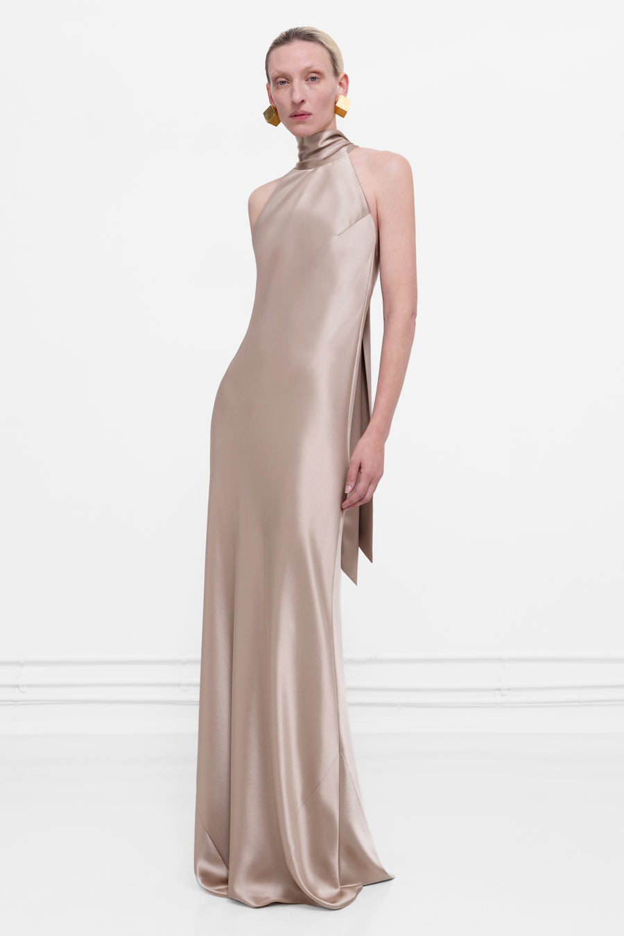 Sienna Maxi Gown - Sand