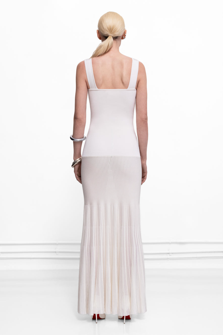 Aurelia Dress - Pearl