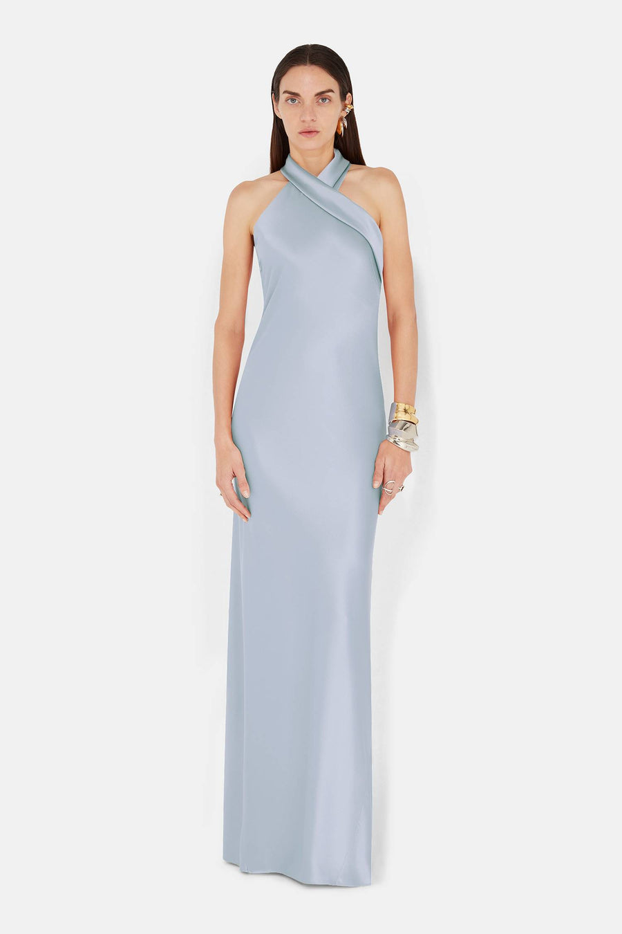 Pandora Maxi Gown - Dove Blue Pandora Maxi Gown - Dove Blue