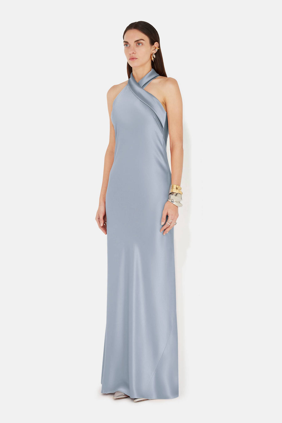 Pandora Gown - Dove Blue